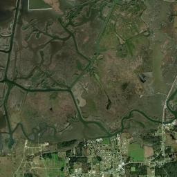 Hackberry High Resolution Satellite Map
