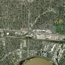 Metairie High Resolution Satellite Map