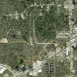 Oak Cliff Place, TX locator map