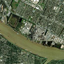 Chalmette High Resolution Satellite Map