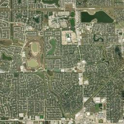 Oak Cliff Place, TX locator map