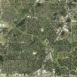 Oak Cliff Place, TX locator map