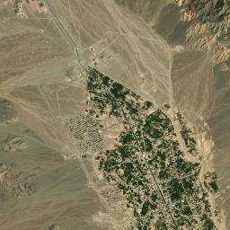 Golbāf High Resolution Satellite Map