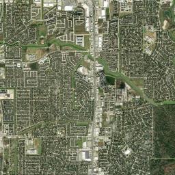 Oak Cliff Place, TX locator map