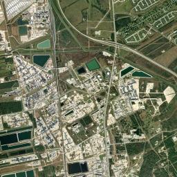 Mont Belvieu High Resolution Satellite Map