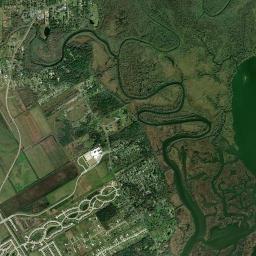 Old River-Winfree High Resolution Satellite Map