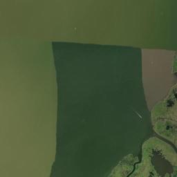 Aerial view of Sabine Lake Public Oyster Area