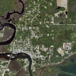 Carrabelle High Resolution Satellite Map