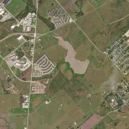 Redwood High Resolution Satellite Map