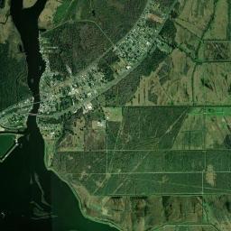 Des Allemands High Resolution Satellite Map