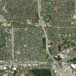 Cloverleaf High Resolution Satellite Map