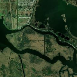 Bayou Gauche High Resolution Satellite Map