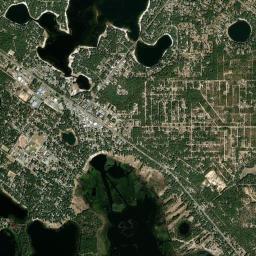 Keystone Heights High Resolution Satellite Map