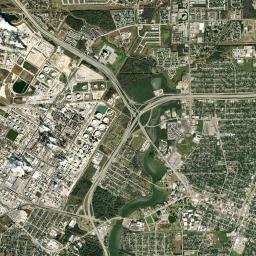 Baytown High Resolution Satellite Map