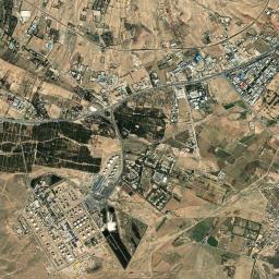 Zarghan High Resolution Satellite Map