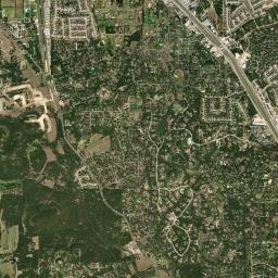 Scenic Oaks High Resolution Satellite Map