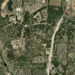 Timberwood Park High Resolution Satellite Map