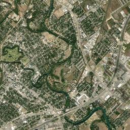 New Braunfels High Resolution Satellite Map
