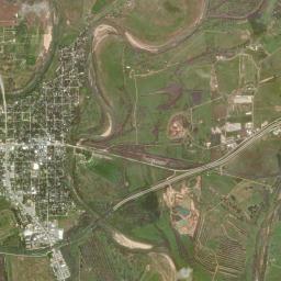 Columbus High Resolution Satellite Map