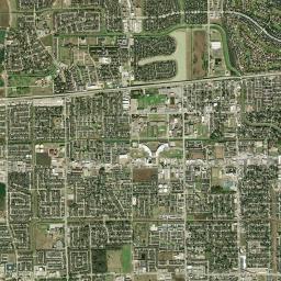 Alief High Resolution Satellite Map