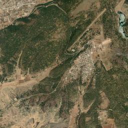 Mesa del Huracán High Resolution Satellite Map