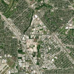 South Houston High Resolution Satellite Map