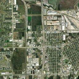 La Porte High Resolution Satellite Map