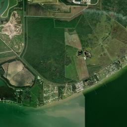 Beach City High Resolution Satellite Map