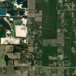 Aerial view of Alachua County Quarries