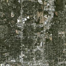 Gainesville, Florida map(satellite map)