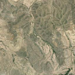 Aerial view of Stillwell Ranch N of Big Bend Natl Park