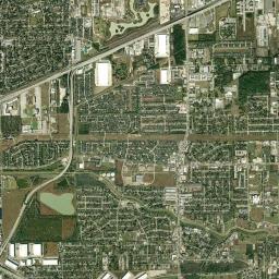 Bellaire, TX locator map