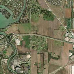 McQueeney High Resolution Satellite Map