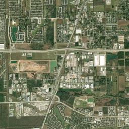 Fresno, TX locator map