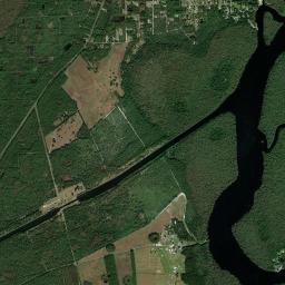 Aerial view of Cross Florida Barge Canal