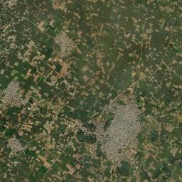 Charthawal High Resolution Satellite Map