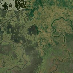 Iberia Parish High Resolution Satellite Map