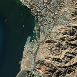 Aqaba High Resolution Satellite Map