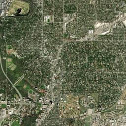 Alamo Heights High Resolution Satellite Map