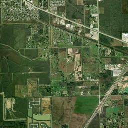 Iowa Colony High Resolution Satellite Map