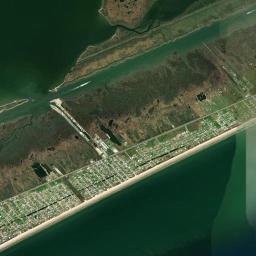 Bolivar Peninsula High Resolution Satellite Map