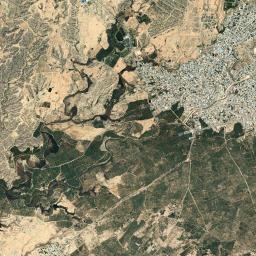 Vahdatiyeh High Resolution Satellite Map