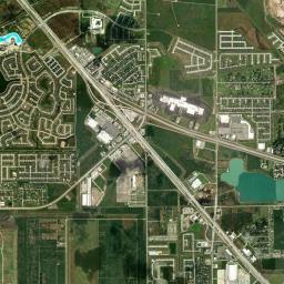 Dickinson, TX locator map