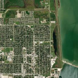 Texas City High Resolution Satellite Map