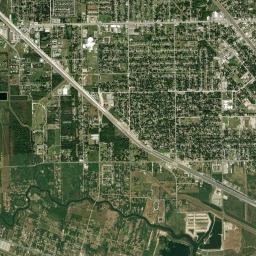 La Marque High Resolution Satellite Map