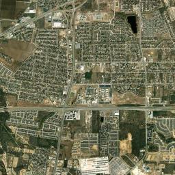 Lackland Air Force Base, TX locator map