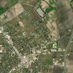 El Campo High Resolution Satellite Map