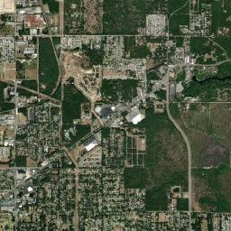 Silver Springs High Resolution Satellite Map