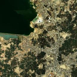 Siwa Oasis High Resolution Satellite Map