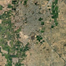 Bhadra High Resolution Satellite Map